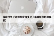 海底捞电子游戏机价格多少（海底捞街机游戏机）