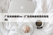 广东闲来麻将ios（广东闲来麻将真的有挂吗）