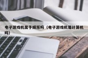 电子游戏机属于娱乐吗（电子游戏机是计算机吗）